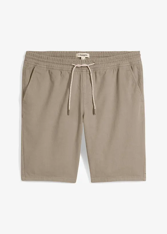 Instap bermuda van puur katoen, regular fit, bonprix