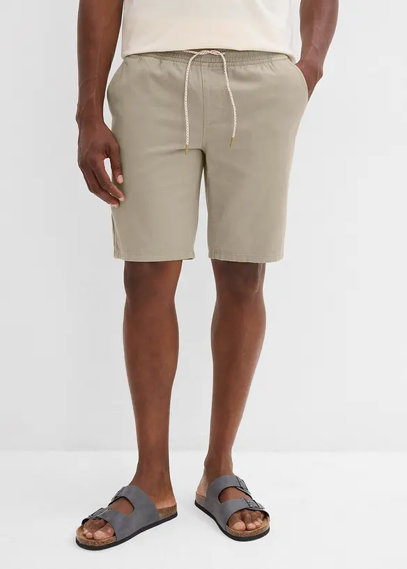 Instap bermuda van puur katoen, regular fit, bonprix