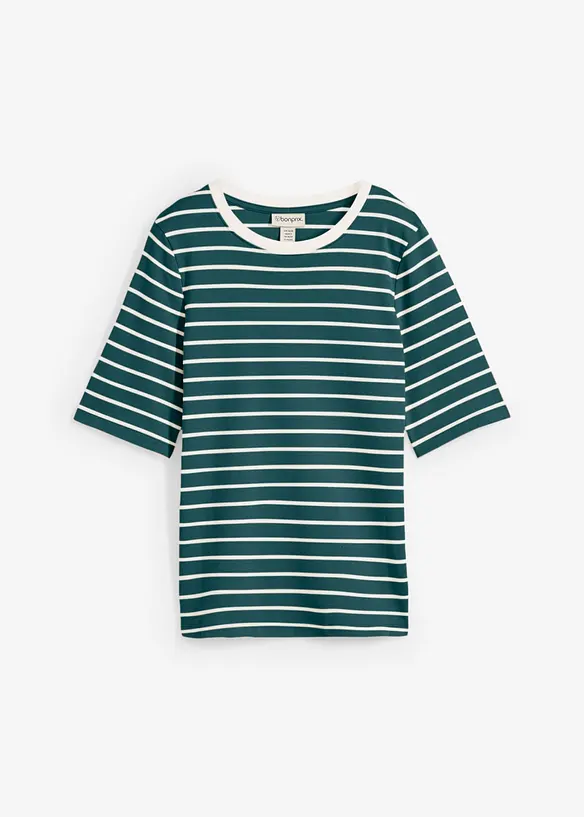 T-shirt van zwaar biologisch katoen, bonprix