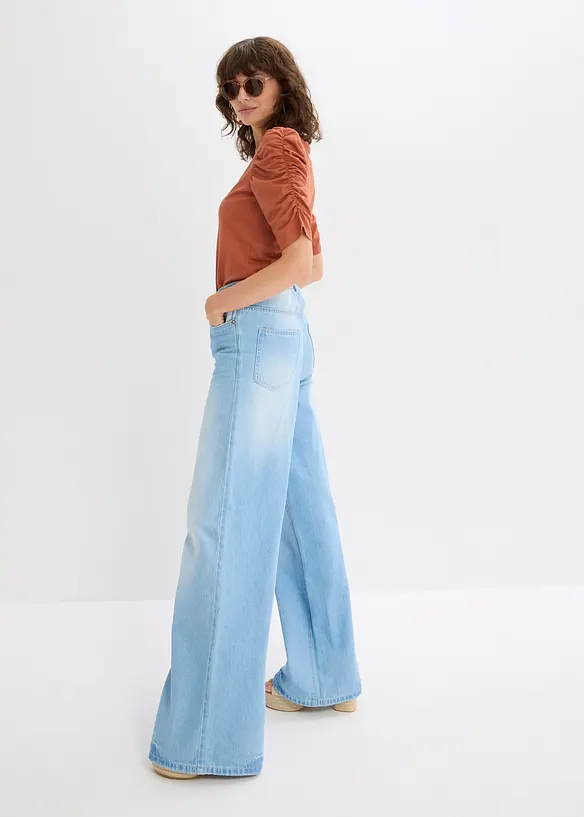 Shirt met pofmouwen, bonprix