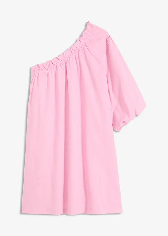 One shoulder jurk van katoen, bonprix