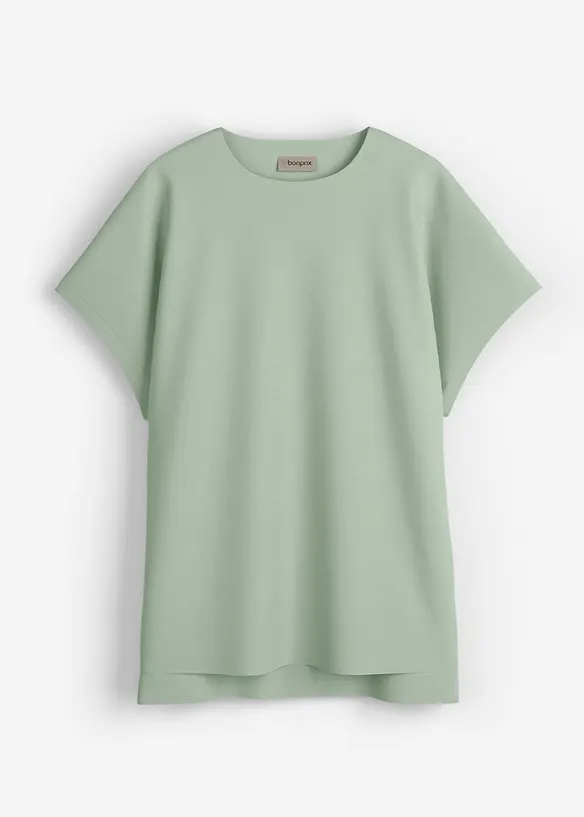 T-shirt met verlengde achterkant van zwaar katoen, bonprix
