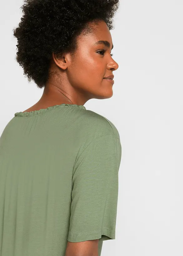 Longshirt in een viscosemix, bonprix