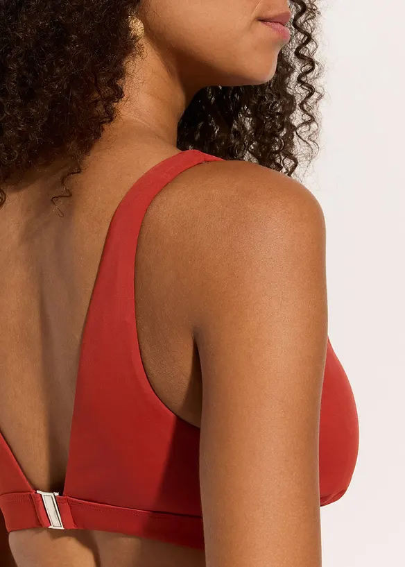 Bralette bikinitop met V-hals, bonprix