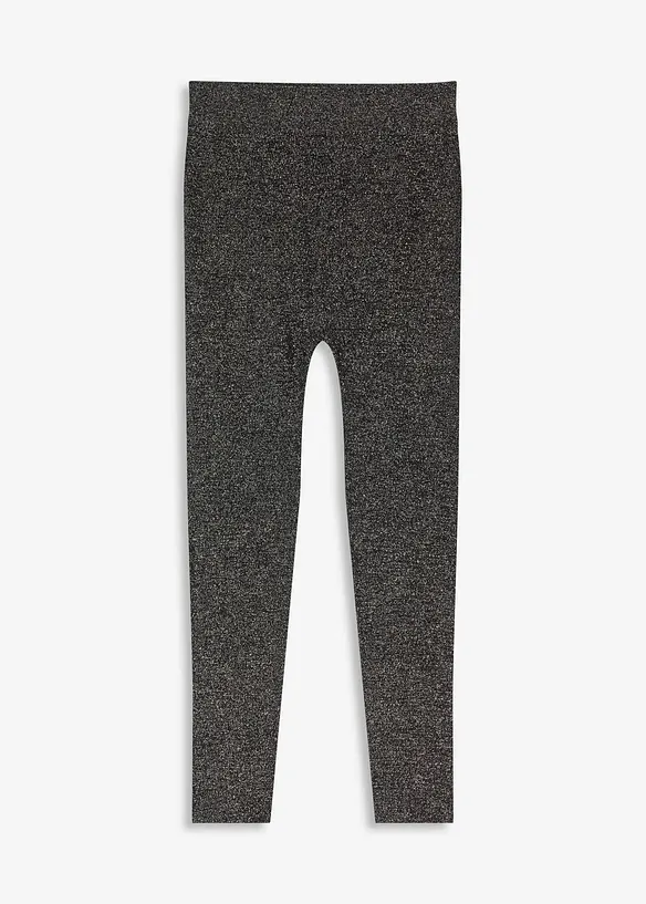 Thermo legging van glittergaren, bonprix
