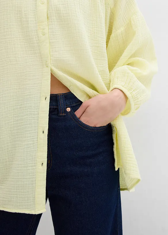 Katoenen blouse van mousseline, bonprix