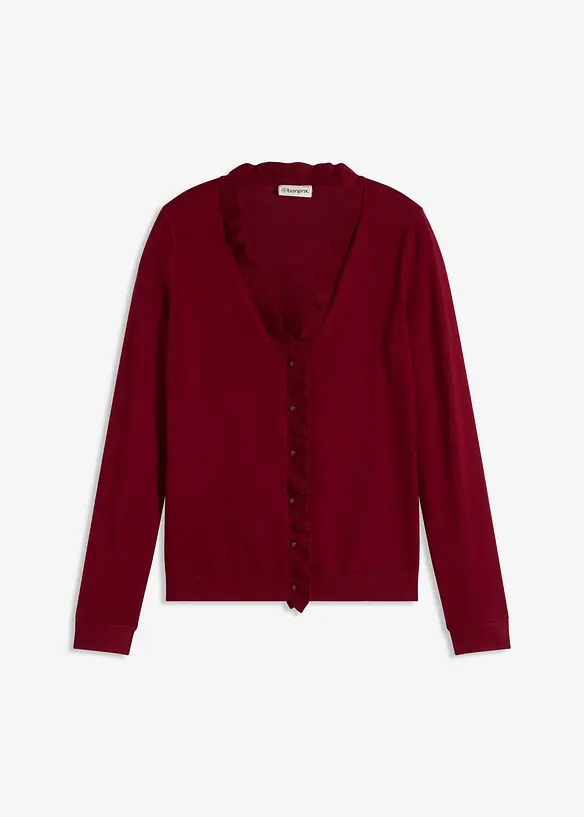 Fijn gebreid vest, bonprix