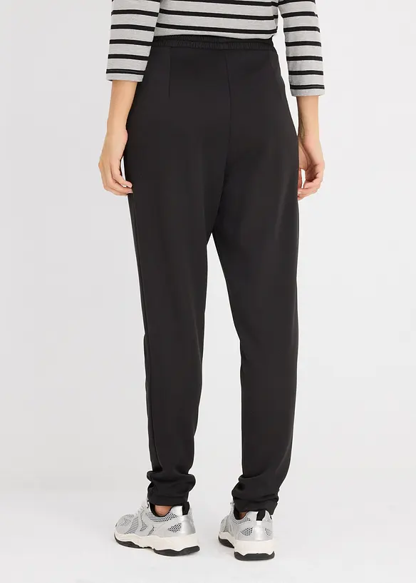 Chino broek van scuba, bonprix