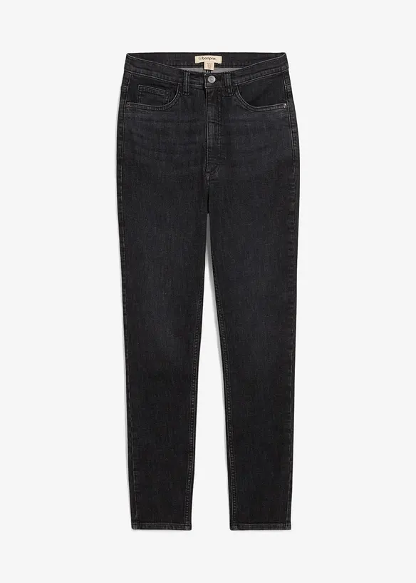 Skinny jeans high waist, cropped, bonprix