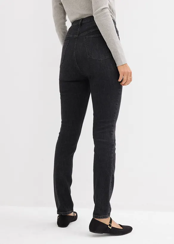 Skinny jeans high waist, cropped, bonprix