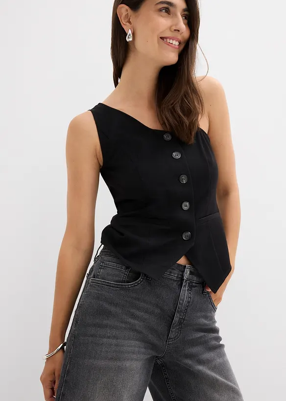 Wide leg jeans, high waist, bonprix
