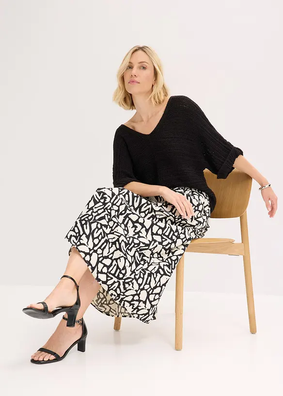 Midirok van katoenpopeline, bonprix
