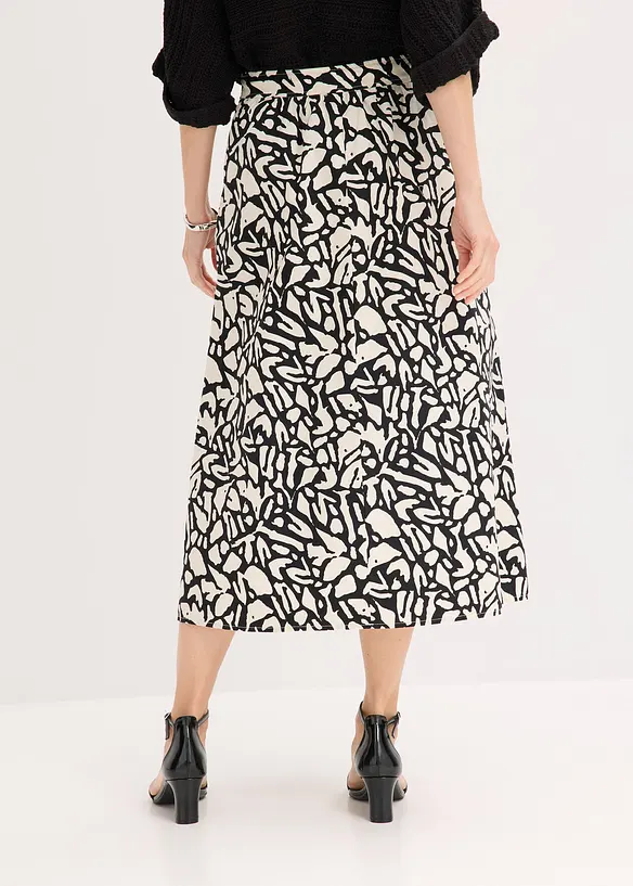 Midirok van katoenpopeline, bonprix