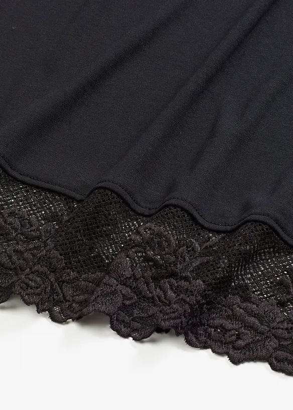 Kort nachthemd van soft modal, bonprix