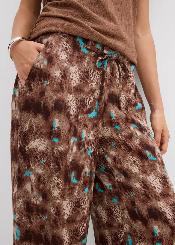 Instapbroek van soepele viscose, bonprix