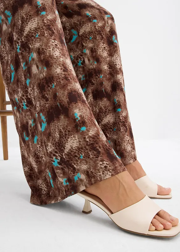 Instapbroek van soepele viscose, bonprix