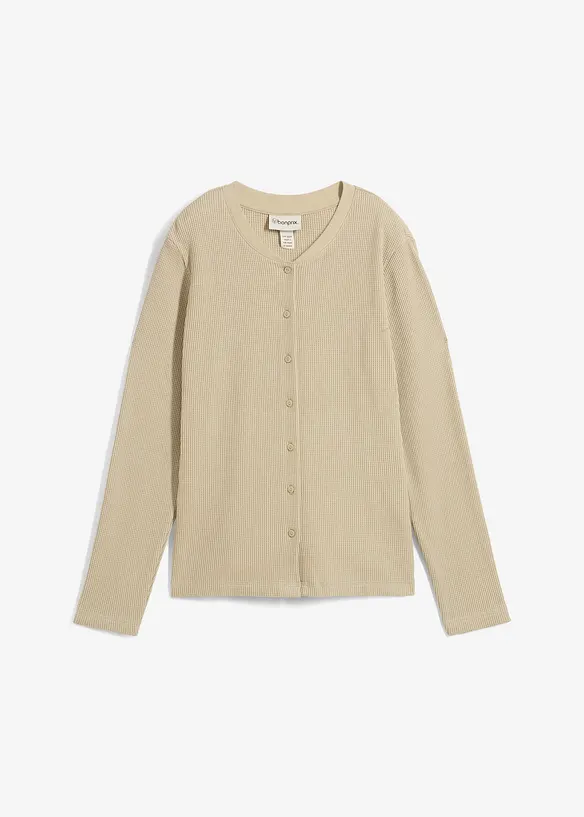 Shirtvest van puur katoen, bonprix