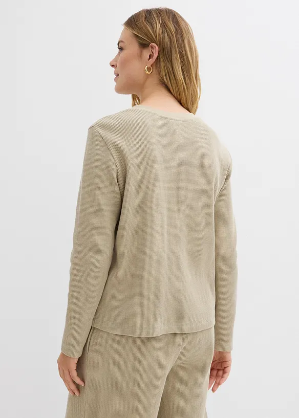 Shirtvest van puur katoen, bonprix