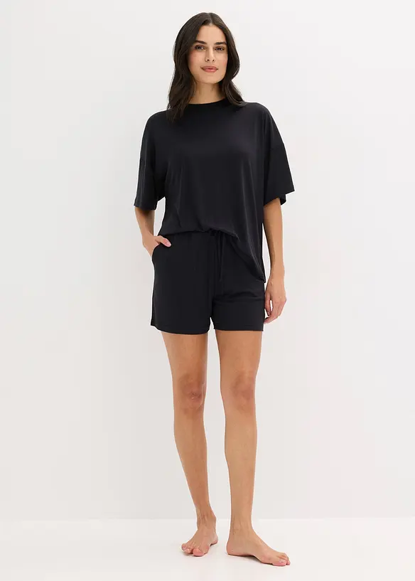 Oversized shortama van zacht modal, bonprix