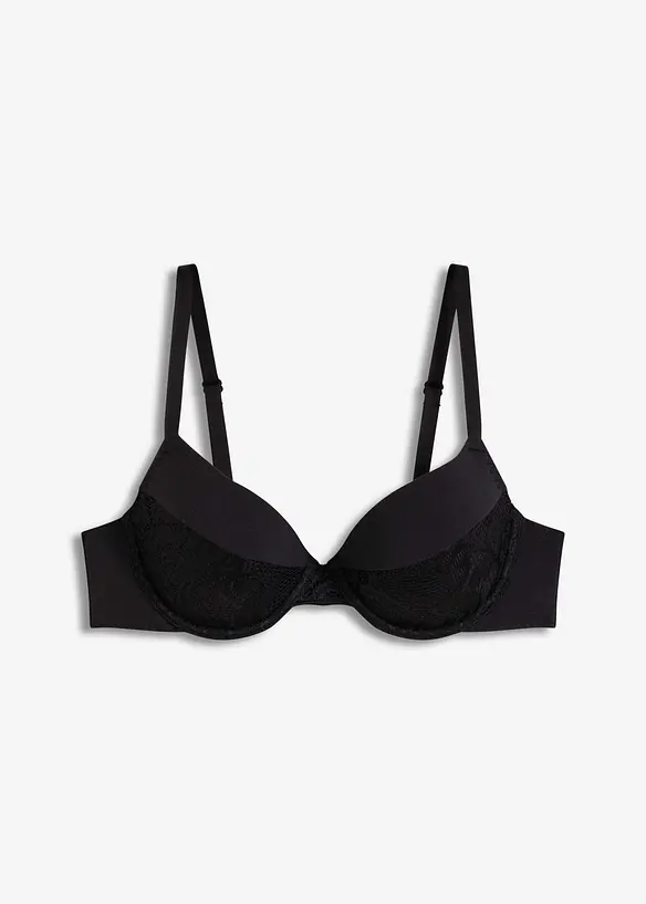 Voorgevormde bh zonder beugels van puur modal, bonprix