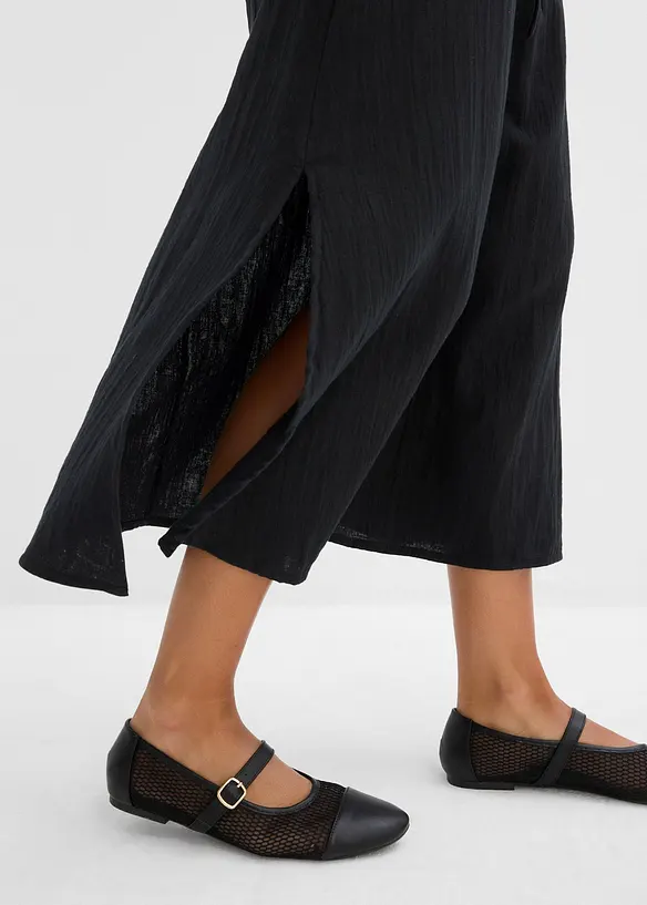Maxi rok van mousseline, bonprix