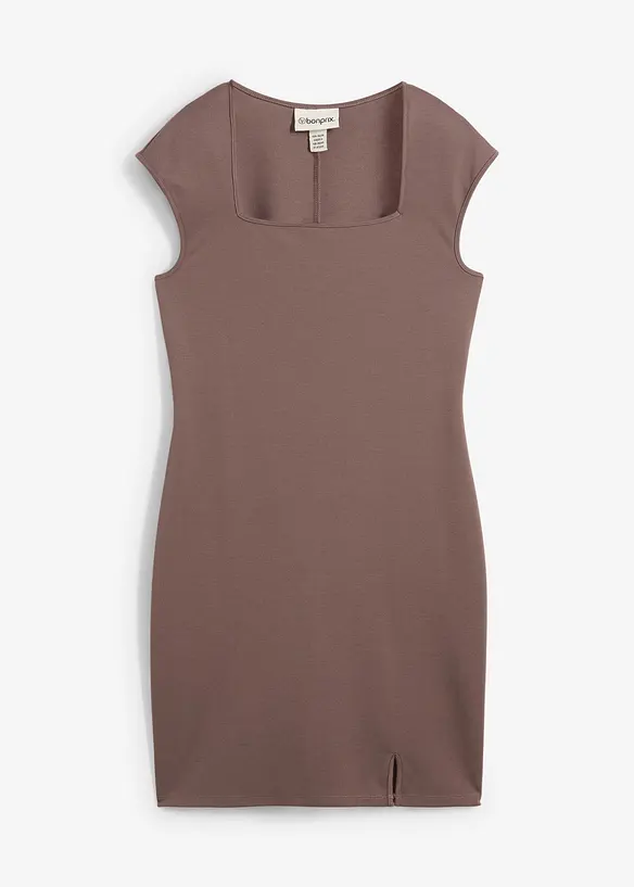Mini jurk met split, bonprix