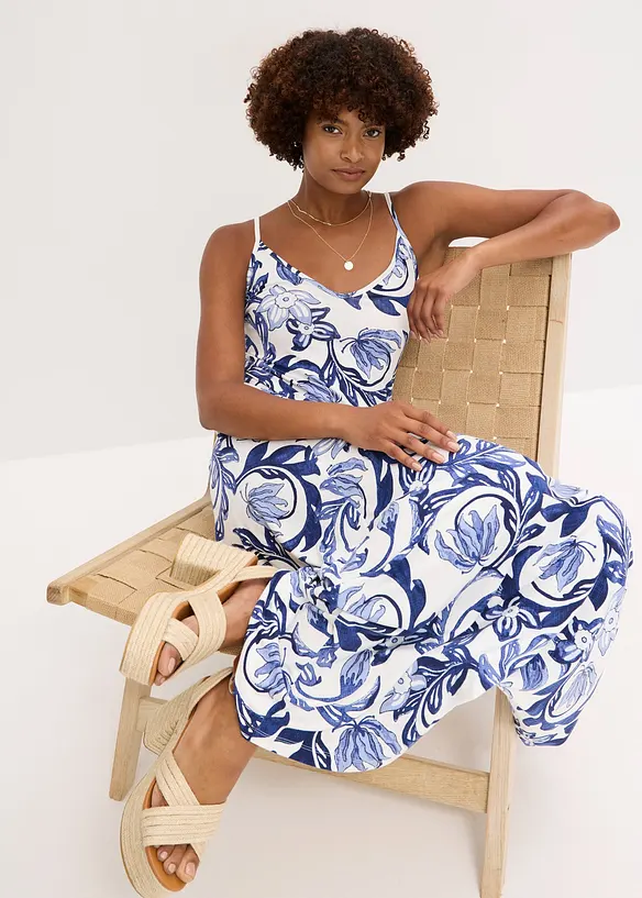 Jersey jurk in een zachte viscosemix, bonprix