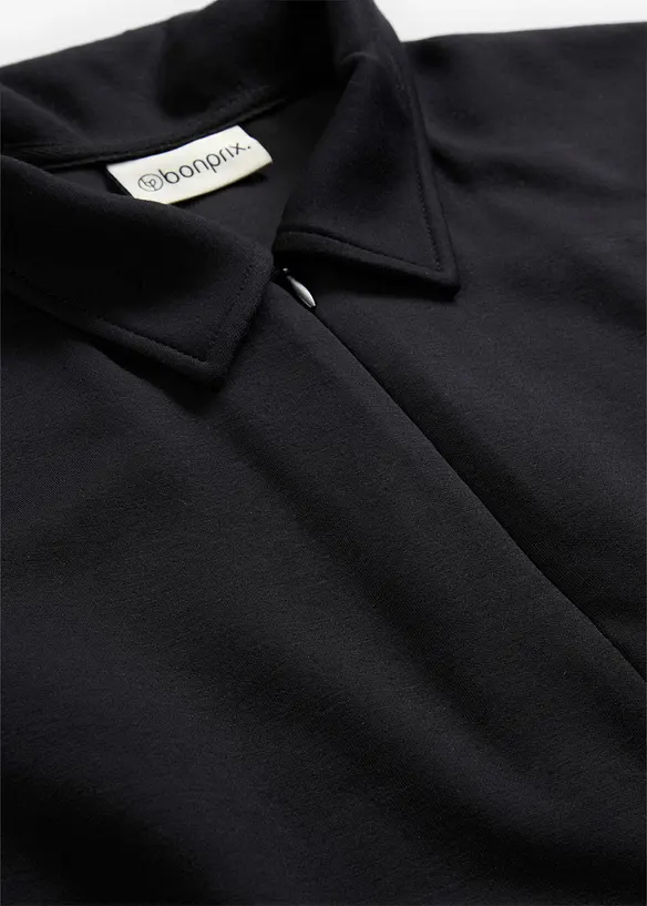 Polojurk van zachte scuba, bonprix