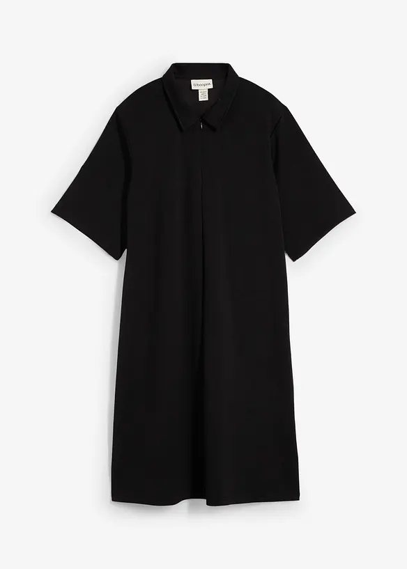 Polojurk van zachte scuba, bonprix