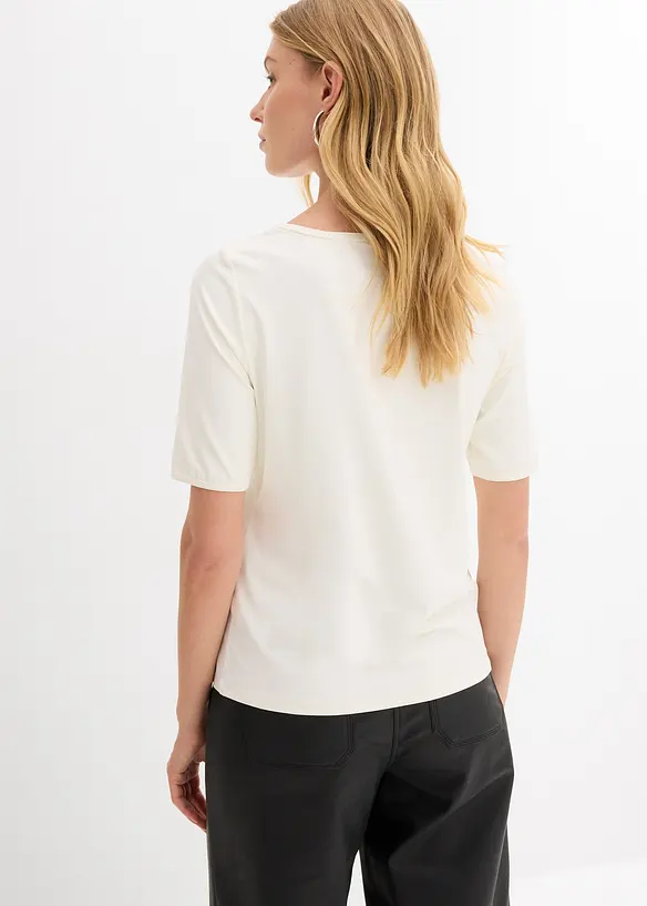 T-shirt met gerecycled polyamide, bonprix
