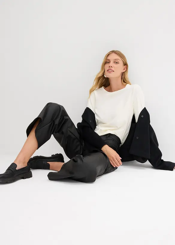 T-shirt met gerecycled polyamide, bonprix