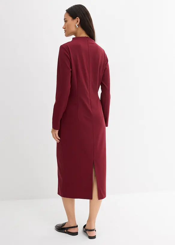 Midi jurk in een viscosemix, bonprix