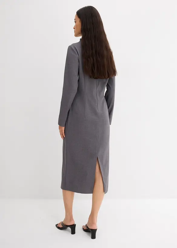 Midi jurk in een viscosemix, bonprix
