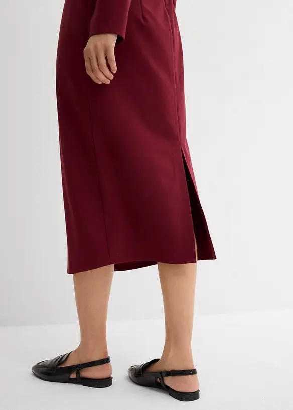 Midi jurk in een viscosemix, bonprix