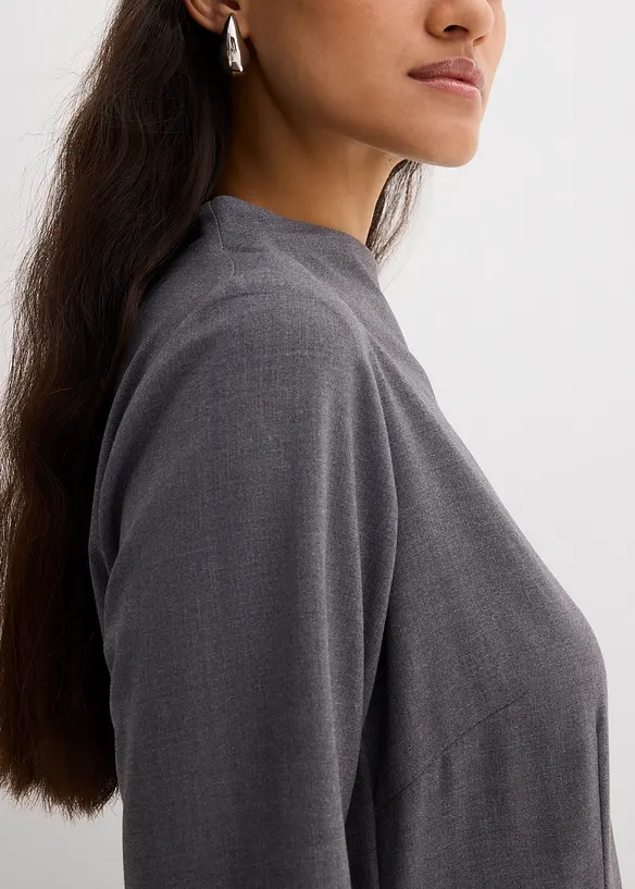 Midi jurk in een viscosemix, bonprix