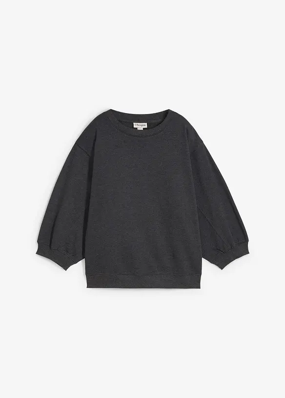 Oversized sweater van katoen, bonprix
