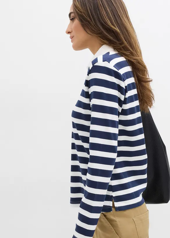 Poloshirt van zwaar biologisch katoen, bonprix