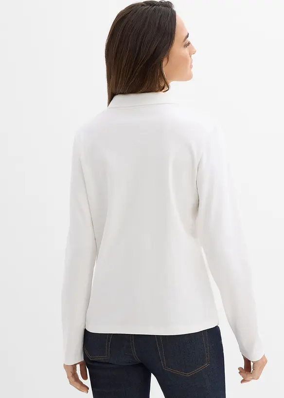 Poloshirt van zwaar biologisch katoen, bonprix