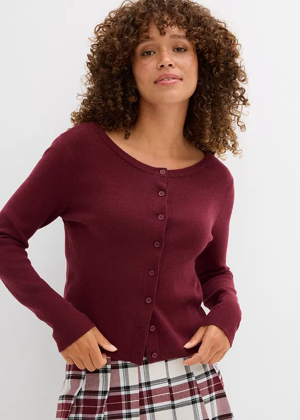 Fijngebreid vest, bonprix