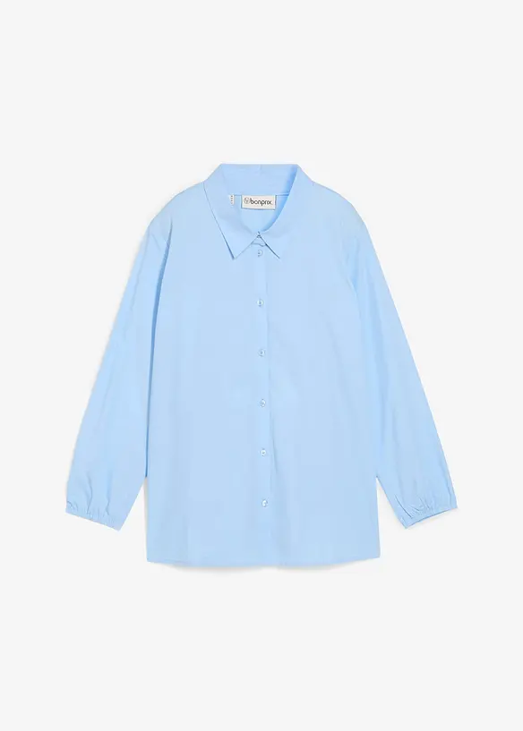 Oversized blouse van puur katoen, bonprix