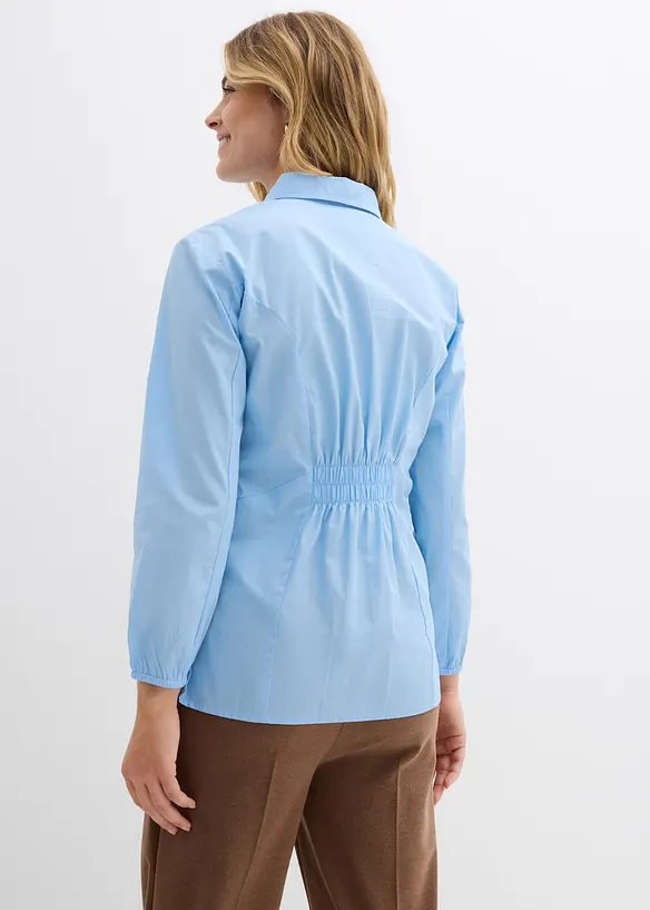 Oversized blouse van puur katoen, bonprix