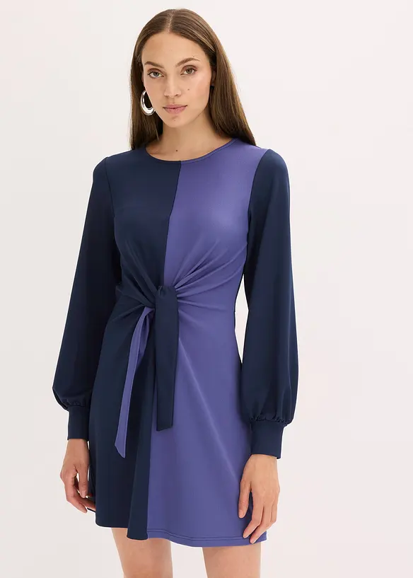 Mini-jurk om te binden, bonprix