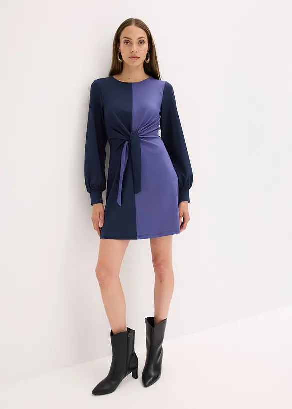 Mini-jurk om te binden, bonprix