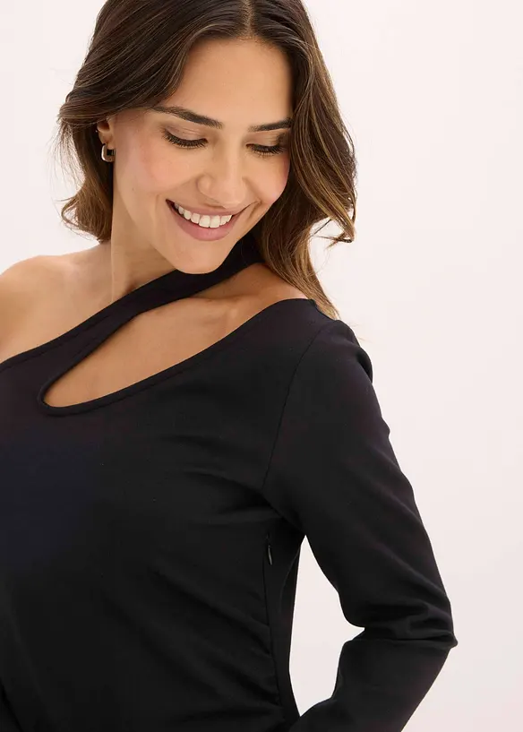 Mini jurk met cut-outs, bonprix