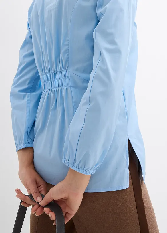 Oversized blouse van puur katoen, bonprix