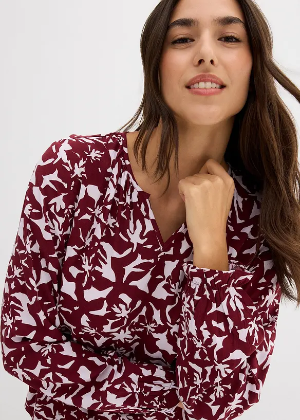 Tuniekblouse van soepele viscose, bonprix