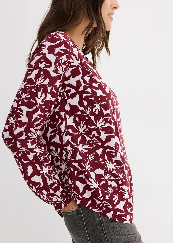 Tuniekblouse van soepele viscose, bonprix