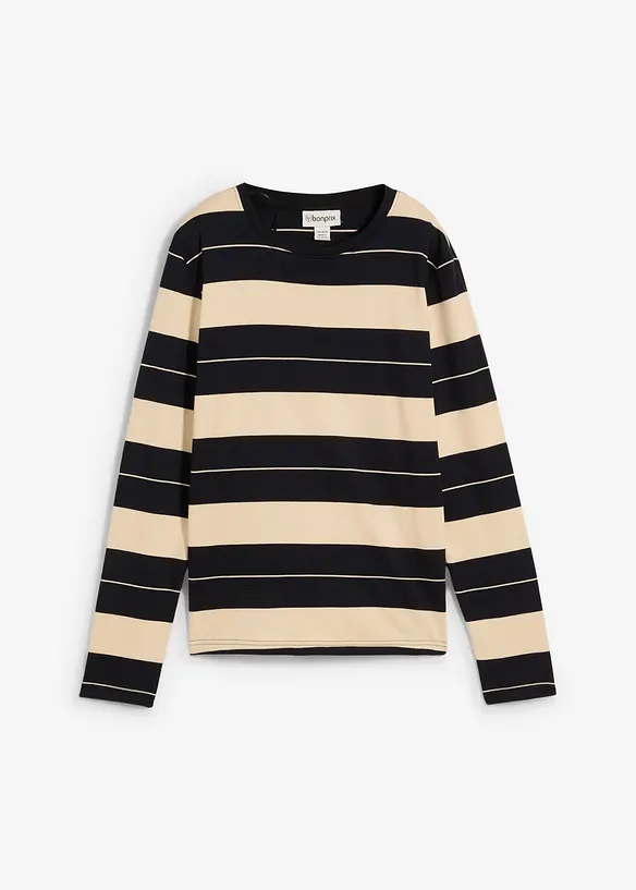 Longsleeve van zwaar katoen, bonprix