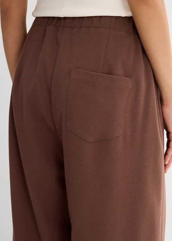 Broek met functionele details van een viscose-mix, bonprix