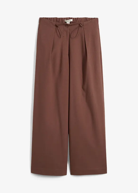 Broek met functionele details van een viscose-mix, bonprix